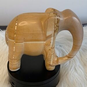 Handcrafted marble  Elephant Sculpture
